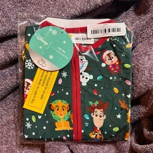 Little Sleepies Disney Christmas Parade zippy 18-24mos